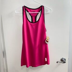 Reebok Pink and black Workout Tank Top Size L